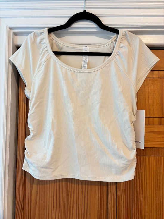 lululemon athletica Tops - All It Takes Gathered Scoop-Neck T-Shirt